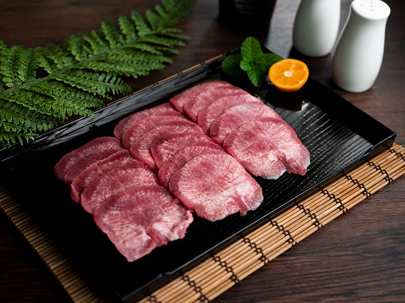Beef Slices - Tongue 2mm 200g ❄Frozen