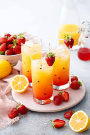 Passion Fruit Strawberry Lemonade 500ml