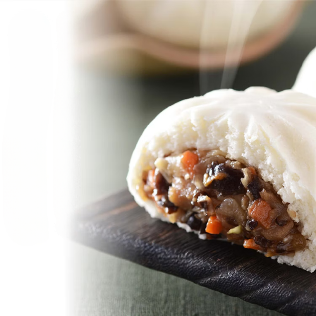 Taiwanese Cabbage Mushroom BAO 6pcs