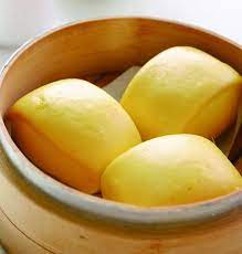 Pumpkin Steamed Buns 6pcs