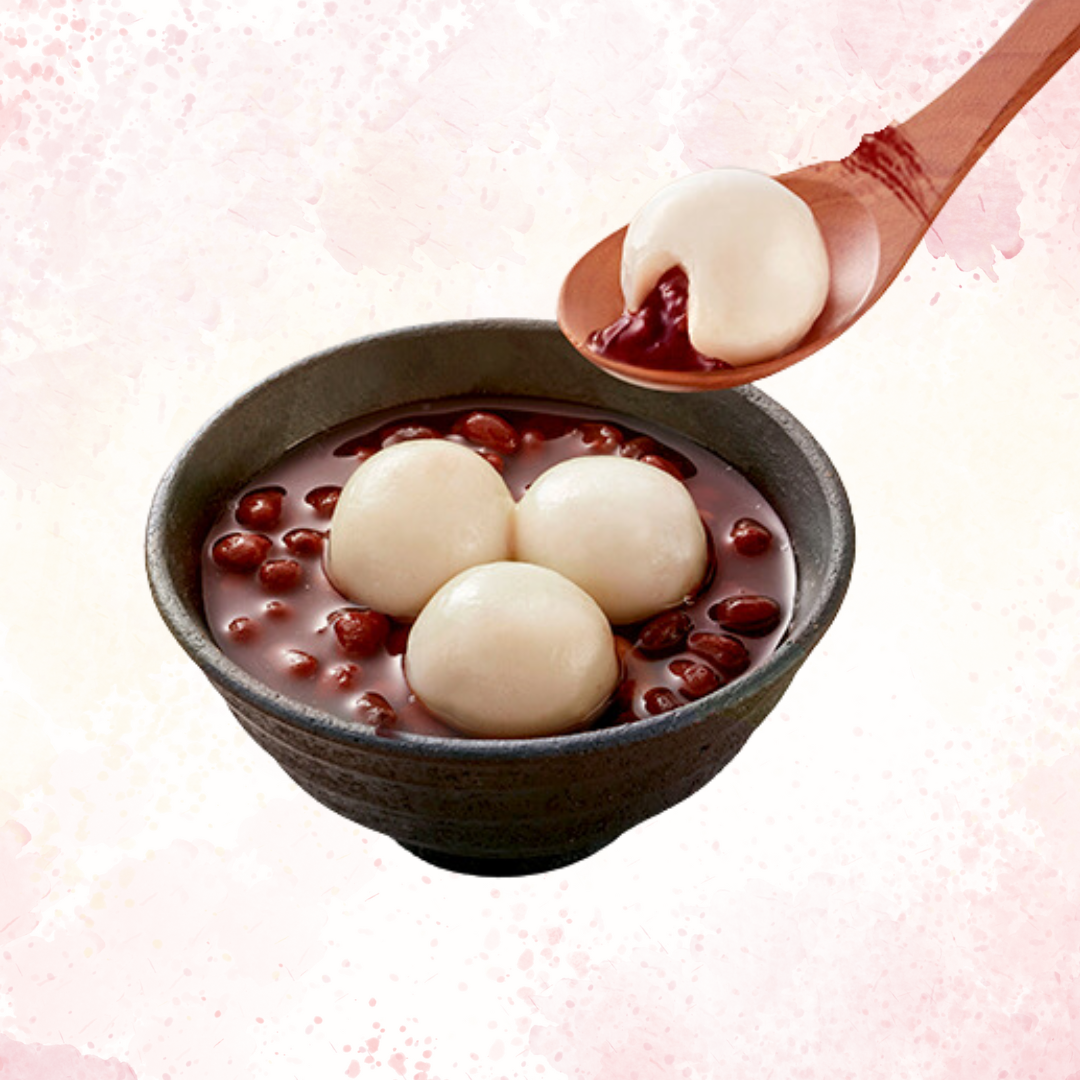 Red Bean Tangyuan (Glutinous Rice Balls) 10 pcs