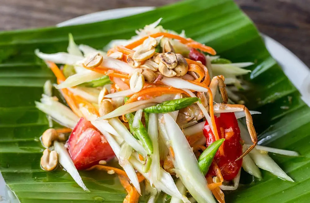 🇹🇭 Thai Green Papaya Salad (Som Tum)