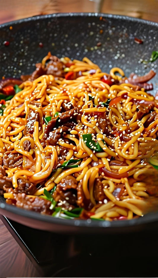 Dry-Stir-Fried Beef Noodles