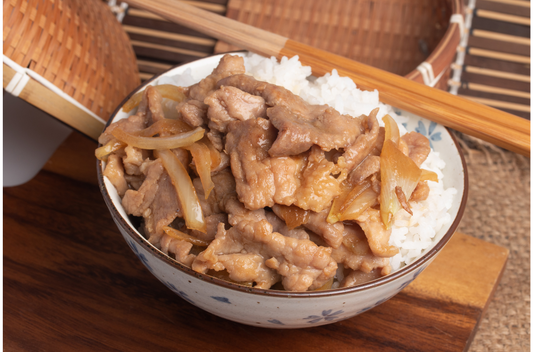 Onion Mushroom Pork (Rice not included)